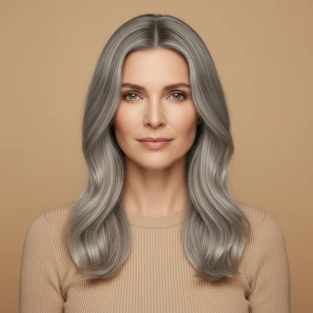 Ash Blonde на модели: светлая кожа