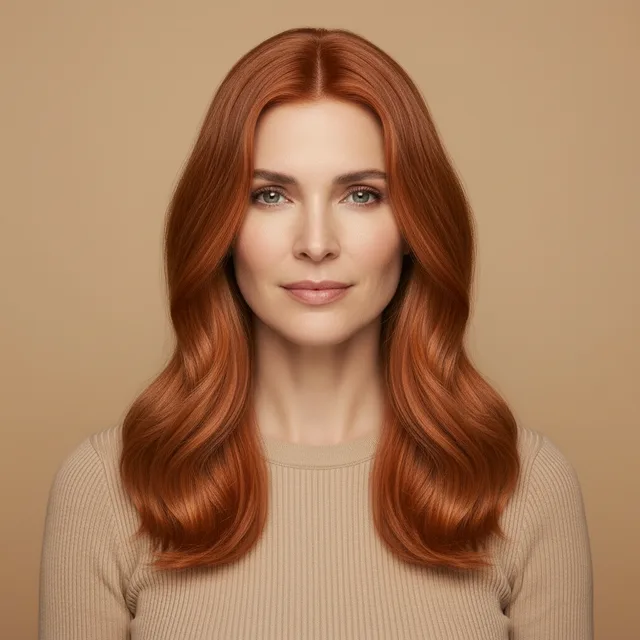 Copper Glow на модели: светлая кожа