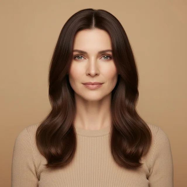 Hot Chocolate Brunette на модели: светлая кожа