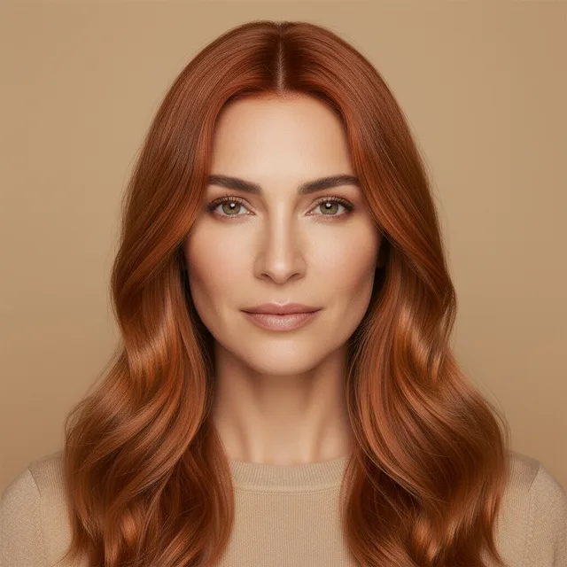 Copper Glow на модели