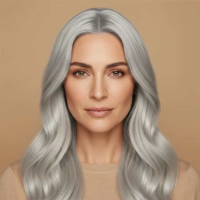 Metallic Platinum на модели